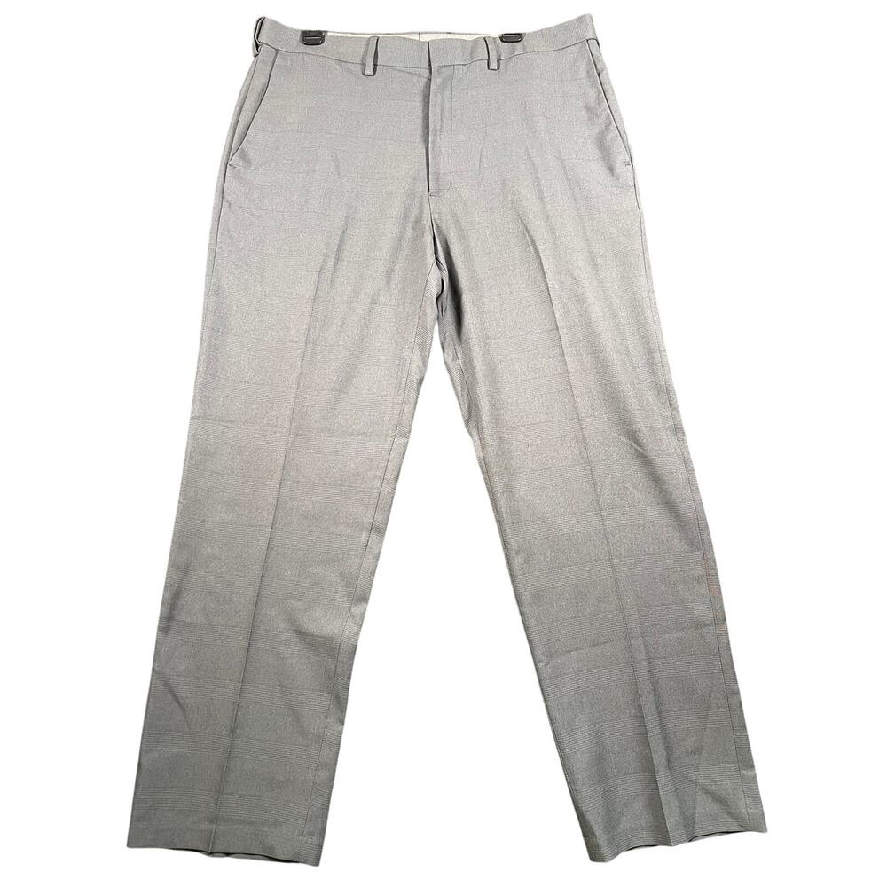 Haggar Blue Polyester Mens Dress Pants 36x30